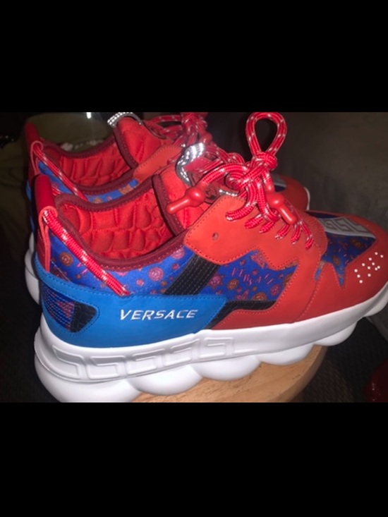Versace Other - Versace Men’s Red and Blue Chain Reaction